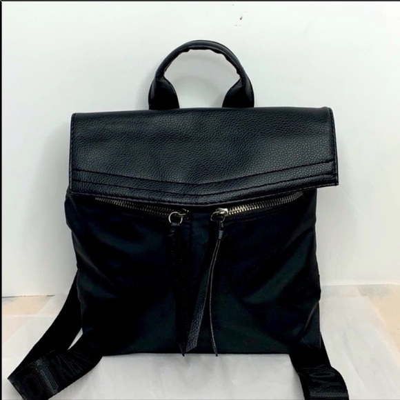 Botkier Trigger Mini Nylon Backpack - Black - Picture 5 of 12